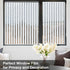 Coavas Window Privacy Film: Frosted Glass Decorative Window Clings, Opaque Static Cling, Heat Insulation, Sun Blocking