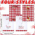 4 16 23.6 Inch Kajaia Pcs Valentines Day Kitchen Towels Hand Dish Towels Red Valentines Day Decor Love Envelope Truck