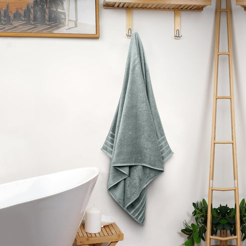 Set 4, 30 60 Inches 60% 40% Avalon Towels Bath Towels of Size x - Cotton, Viscose Made from Bamboo, Soft and Absorbent