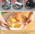 120PCS Reusable Bowl Covers, Elastic Plastic Covers for Bread Proofing, Sourdough Rising, Baking Supplies