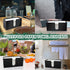 1Pack Countertop, Paper Towel Holder Black Acrylic Napkin Dispenser, Multifold Paper Towel Dispenser for Z-fold C-fold