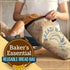 Pack 3, 17.5 12 1 Gusset IMPRESA Reusable Bread Bags - Dual Seal Sourdough Storage & Bread Machine - Dishwasher