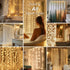 72 72 Inches 180 Fairy Lights for Shower Curtains, Waterproof String Lights for x Shower Curtains Battery Operated Warm