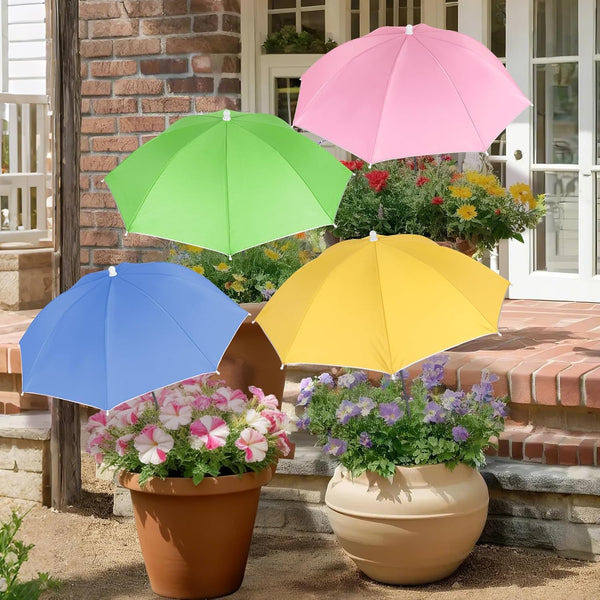 Tryly Plant Umbrellas for Outdoor Plants, Garden Umbrella Shade for Potted Plants and