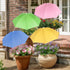 Tryly Plant Umbrellas for Outdoor Plants, Garden Umbrella Shade for Potted Plants and