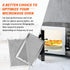 WB06X10309 Microwave Grease Filters Compatible with G.E Microwave Oven, Replace Filters WB06X10654 (4 PACK)