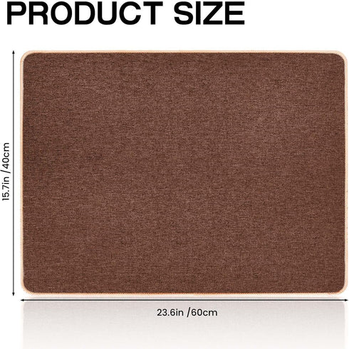 Top,23.6" 15.7" DAWNTREES Night Stand Cover for x Small Bedside Table Cloth,Waterproof and Anti Slip,Nightstand Mat