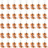 40 Pack Cute Smile Tiger Keychains - Wild Animal Party Favors, Safari Animal Party Favors, Baby Shower Return Gifts