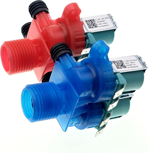 W10240947 & W10240949 Washing Machine Water Inlet Valve for Whirlpool, Kenmore, Maytag Washer