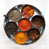 7 8 inch Vinod Stainless Steel Masala Dabba, Spice box, Compartments with Lid, Diameter, See-through
