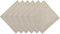 DII Holiday Dining Table Linen Napkin Set, 20x20, Jacquard Snowflakes, 6 Piece Sparkle Metallic Kitchen Décor