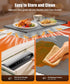 26X15 Inch, 6 6 Settings, Food Warming Mat with Heat-Resistant Pad, Temperature & Timer Child Lock Safety,Food Warmer