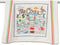 Catstudio Mississippi Coast Dish Towel, U.S. City Souvenir Kitchen Towel, Perfect for Mississippi Lovers