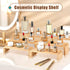 Feiyonec 2 Sets, 6 Counter, 9.4in, 10.6in, 11.8in PCS Total, Wood Risers Display Stand, Cupcake Dessert Cake Stand