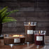 WoodWick Medium Hourglass Candle, Black Cherry - Premium Soy Blend Wax, Pluswick Innovation, Made in USA
