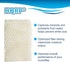 HQRP 4-Pack Wick Filter Replacement for Honeywell HCM750, HCM-750B, HAC-700, HAC700PDQV1 Humidifiers