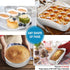 Cake Pan Liner Roll Pack of 2, P&P CHEF Nonstick Baking Parchment Paper, 1.85in x 111.5ft