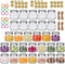 Homerove 8 oz Mason Jars 30 Pack Small Canning Jars with Airtight Lids