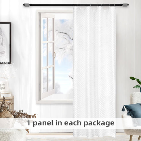 50 Inches 98 Inches DriftAway Soundproof Thermal Insulated Quilted Curtain Liners for Bedroom Sound Barrier Blackout