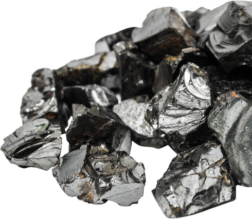 Elite Shungite Stones for Shungite Water - 1/8 Pound (56 Grams) 0.5-1.2 inch Stones