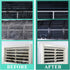 3 Styles Air Conditioner Condenser Fin Cleaning Brush, Premium Stainless Steel Fin Comb, Refrigerator Coil Cleaning