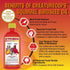 >60lb 16oz CreatureCops Spicy Squirrel Seed Sauce | All-Natural & Squirrel-Resistant Hot Pepper Bird Seed Oil | Flaming