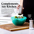 Willow & Everett Salt and Pepper Shaker Set - Stainless Steel & Glass with Adjustable Pour Dial for Spices