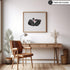 Poster Master Black Swans Poster, Swan Painting Print, Romantic Bedroom or Living Room Wall Decor, 8x10