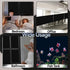 Window Film 17.5" x 78.7" Blackout for Ultimate Privacy and Sun Blocking, Removable Static Cling Film for Home, RVs