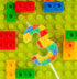 3 PHD CAKE Number Building Block Birthday Cake Candle, Numeral Birthday Candles