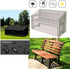 210D 53" 26" 35" INCH ConPus Waterproof Outdoor Bench Cover - Two Seater Garden Bench Cover with Durable Oxford