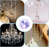 K9 2 30 Pack 14mm PATIKIL Crystal Octagon Beads Holes Pendants, Chandelier Prisms Parts Ornaments Hanging Beads for DIY