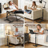 Tinysun C Shaped Small Side Table,Adjustable Tv Tray Side Table for Bedroom,Couch Bed Table TV Trays for Eating