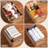 Closet C15-DBR KIRIGEN Stackable Wood Storage Cube /Basket/ Bins Organizer for Home Books Clothes Toy - Modular Open