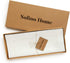 Solino Home Ivory Linen Table Runner - 108 Inches Long - 100% Pure Linen Classic Hemstitch - Machine Washable