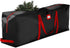 Zober Christmas Tree Storage Bag - Fits 9 Ft Artificial Trees, Waterproof Bag with Strong Handles, Black