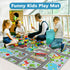 6.6' 5' Capslpad Kids Rug Educational Play Rug x Traffic Road Kids Car Mat Large Learning Play Game Area Rug Kid Carpet