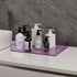 Handles,16" 12" Countertop Sooyee Violet Clear Acrylic Serving Tray with x Decorative Tray for Breakfast, Tea, Food
