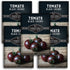 Black Cherry Tomato Seeds for Planting Indeterminate Heirloom Non-GMO Variety Grow High