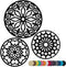 3 Set Silicone Trivet Mats with 1 Extra Large Included | Durable Non-Slip Thick Round Premium Trivets