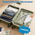 15 2025 9 Over The Door Cruise Ship Organizer - Cruise Ship Magnetic Door Organizer with Size-Graded Pockets, Hanging