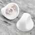 S600349 Range Hood Knob, S99360233 Fan Knob Replacement Parts for Kitchen Appliances, 2PCS White
