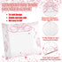 31 1 7 10 1 Ctosree Pcs Pink Bow Baby Shower Diaper Game Diaper Baby Shower Game Board Diapers Plastic Balls Organza