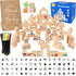 AryiHitt 141 Pcs Baby Shower Game Sign Set Includes Decorative Square Signs 100