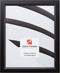 Craig Frames 7171610BK 8.5 x 11-Inch Picture/Poster Frame, Solid Black, Wood Grain Finish