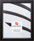 Craig Frames 7171610BK 8.5 x 11-Inch Picture/Poster Frame, Solid Black, Wood Grain Finish