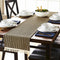 Eco Crave Natural Jute Table Runner 12x55 Inches, Handwoven Brown Boho Burlap