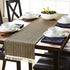 Eco Crave Natural Jute Table Runner 12x55 Inches, Handwoven Brown Boho Burlap
