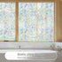 WPCTEV 3D Window Film | No Glue Privacy Glass Sticker | Static Cling Heat Control | 17.7" x 6.5'