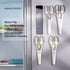 Linoroso Kitchen Scissors - Heavy Duty Kitchen Shears with Magnetic Holder, Japanese Steel 4034